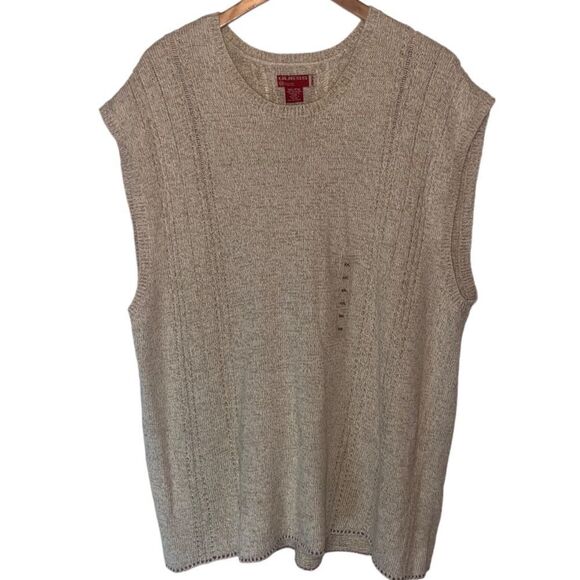Vintage Guess Cream Sweater vest - NWT - Picture 1 of 10